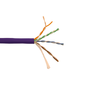 LANMASTER UTP cord cable, 4x2, cat. 5E, 350 MHz, LSZH, 305 m